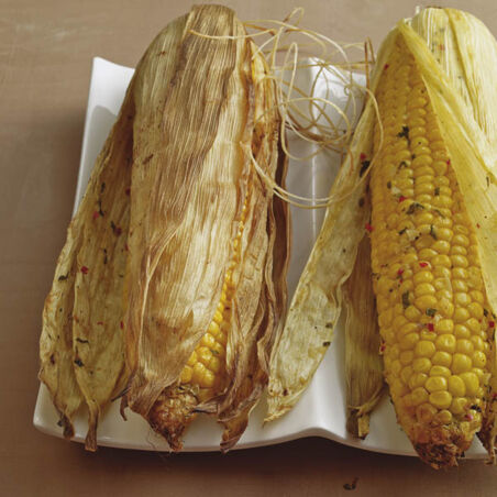 Mais mit Zitronengrasbutter Mais mit Zitronengrasbutter