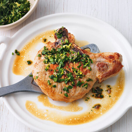 Kotelett mit Gremolata Kotelett mit Gremolata