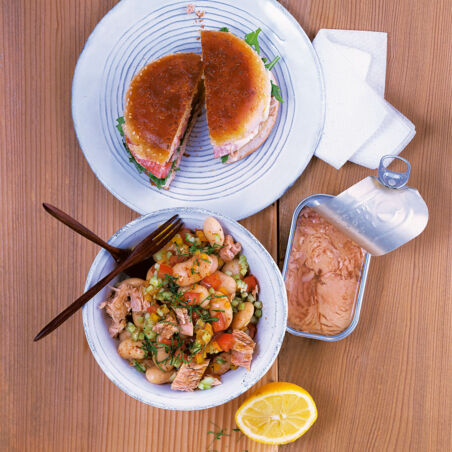 Thunfisch-Panini Thunfisch-Panini