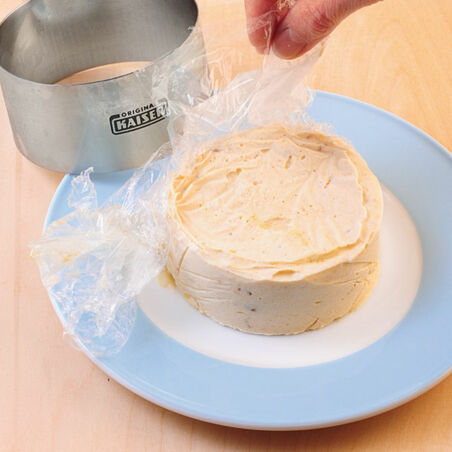 Bratapfelparfait mit Pinienkernkaramell Bratapfelparfait mit Pinienkernkaramell