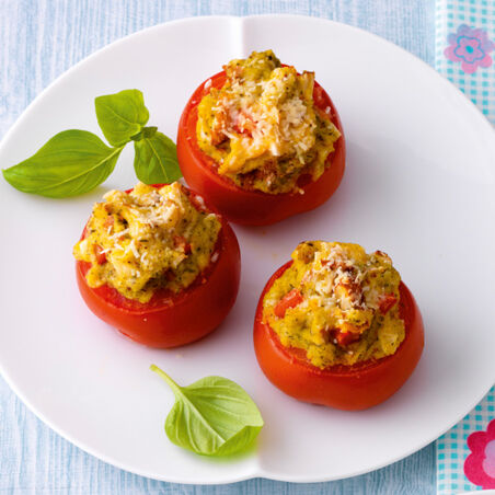 Gefüllte Tomaten mit Polenta Gefüllte Tomaten mit Polenta