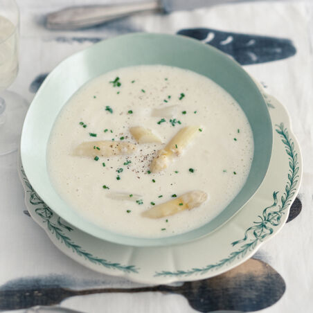 Spargelcremesuppe Spargelcremesuppe