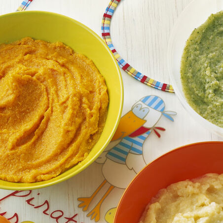 Möhrenbrei mit Ei Möhrenbrei mit Ei