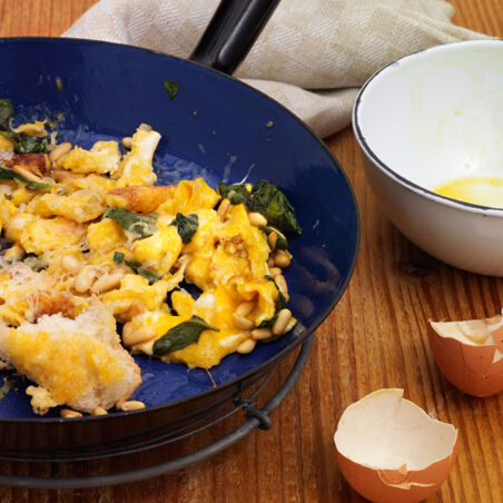 Pesto-Rührei Pesto-Rührei