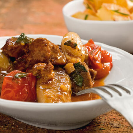 Lamm mit Minze Lamm mit Minze