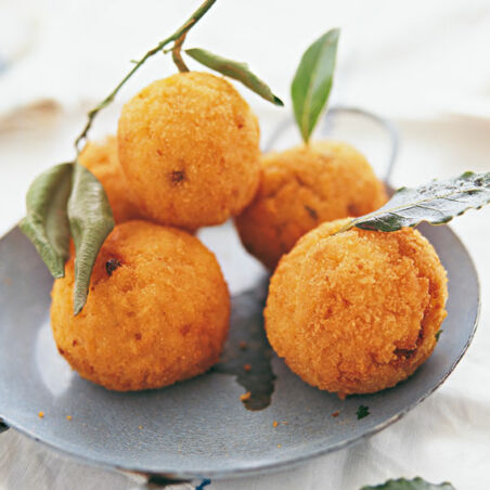 Frittierte Reisbällchen Frittierte Reisbällchen