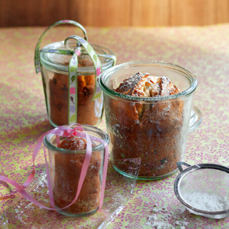 Englischer Teekuchen im Glas Englischer Teekuchen im Glas