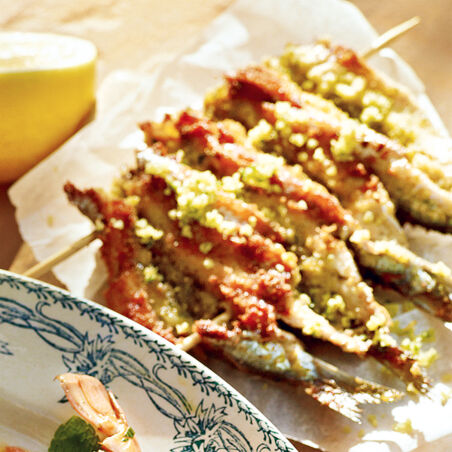 Gegrillte Sardinen Gegrillte Sardinen