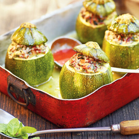 Rondini mit Reisfüllung Rondini mit Reisfüllung