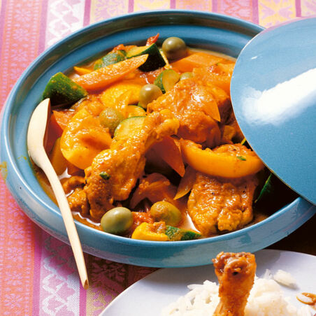 Hähnchen-Tajine Hähnchen-Tajine