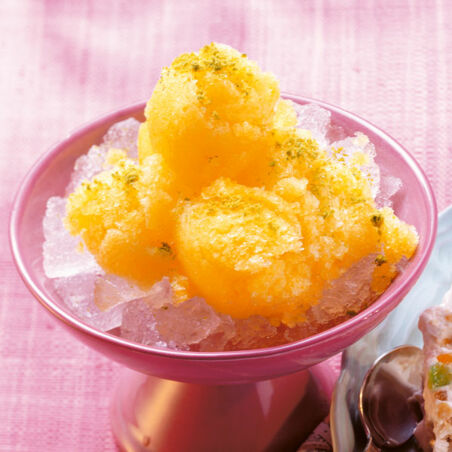 Orangensorbet Orangensorbet