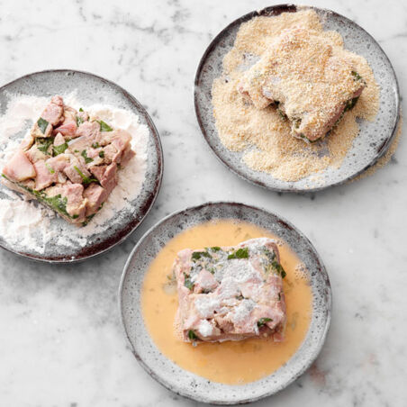 Knusprige Schweineohrenschnitten Knusprige Schweineohrenschnitten