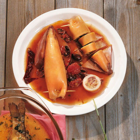 Gefüllte Tintenfische Gefüllte Tintenfische