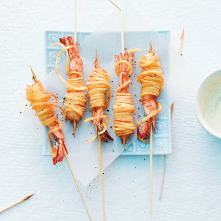 Frittierte Riesengarnelen Frittierte Riesengarnelen