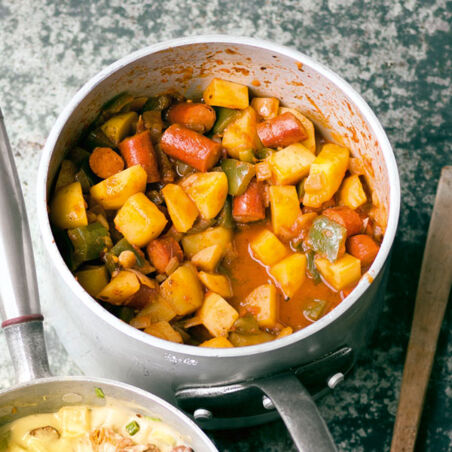 Burgenländer Erdäpfelgulasch Burgenländer Erdäpfelgulasch