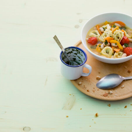 Tortellini-Gemüse-Eintopf Tortellini-Gemüse-Eintopf