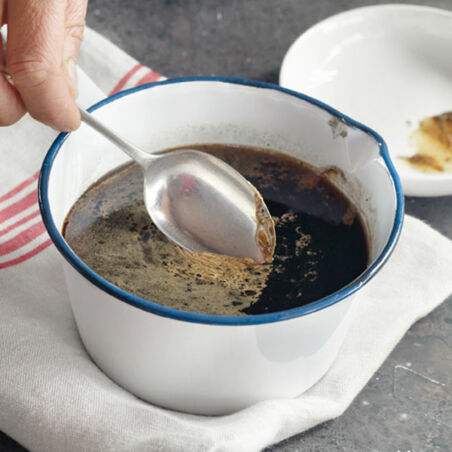 Espressogelee mit Schokostückchen Espressogelee mit Schokostückchen