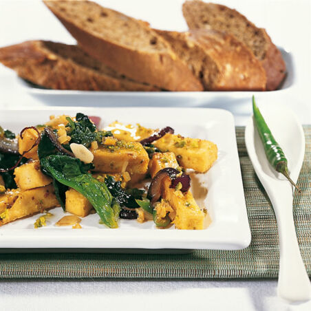 Tofu mit Spinat Tofu mit Spinat