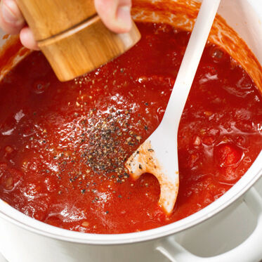 Gemüse mit Hackfleischfüllung Gemüse mit Hackfleischfüllung