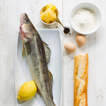 Gebackene Zanderfilets Gebackene Zanderfilets