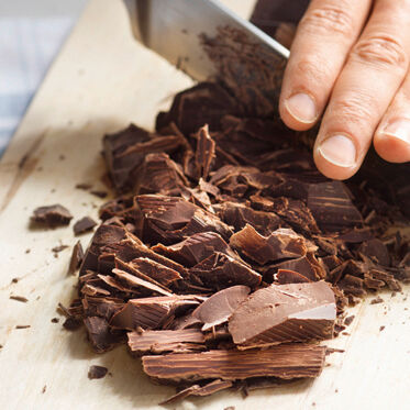 Schokoparfait mit Krokant Schokoparfait mit Krokant