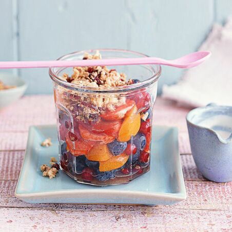 Sommerfrüchte-Crumble Sommerfrüchte-Crumble