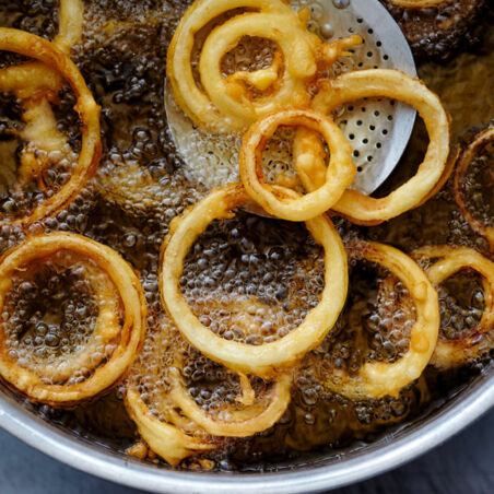 Knusprige Onion Rings Knusprige Onion Rings