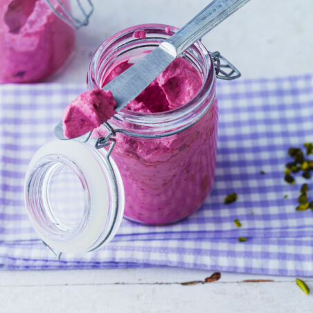 Brombeer-Frischkäse-Aufstrich Brombeer-Frischkäse-Aufstrich