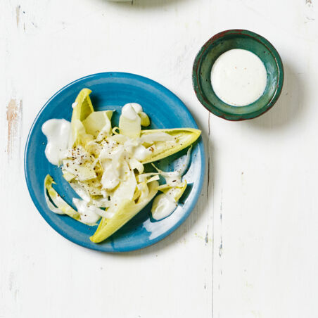 Chicorée, Apfel, Joghurt Chicorée, Apfel, Joghurt