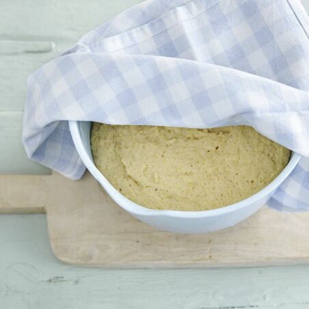 Der Saftige: glutenfreier Hefeteig Der Saftige: glutenfreier Hefeteig