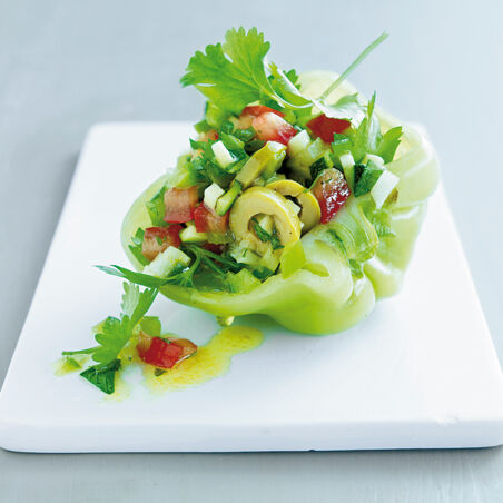 Paprika-Zucchini-Salat Paprika-Zucchini-Salat