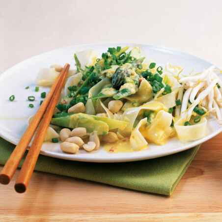 Grünspargel-Laksa Grünspargel-Laksa