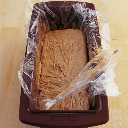 Schokoparfait mit Beerensalat Schokoparfait mit Beerensalat