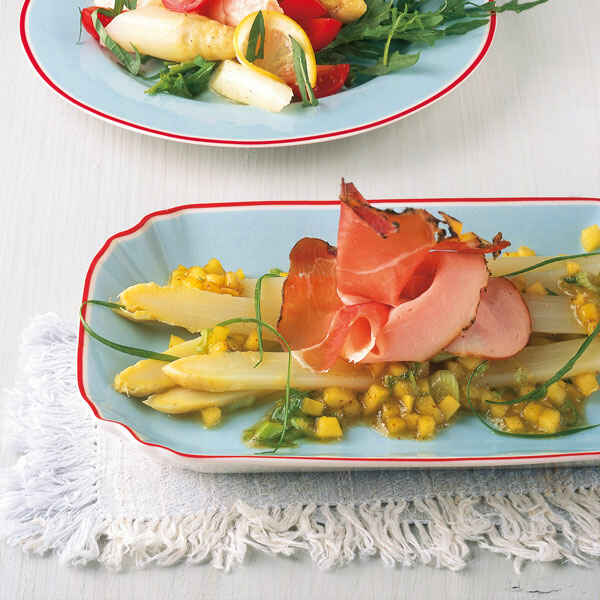 Spargel mit Apfel-Senf-Sauce Rezept | Küchengötter