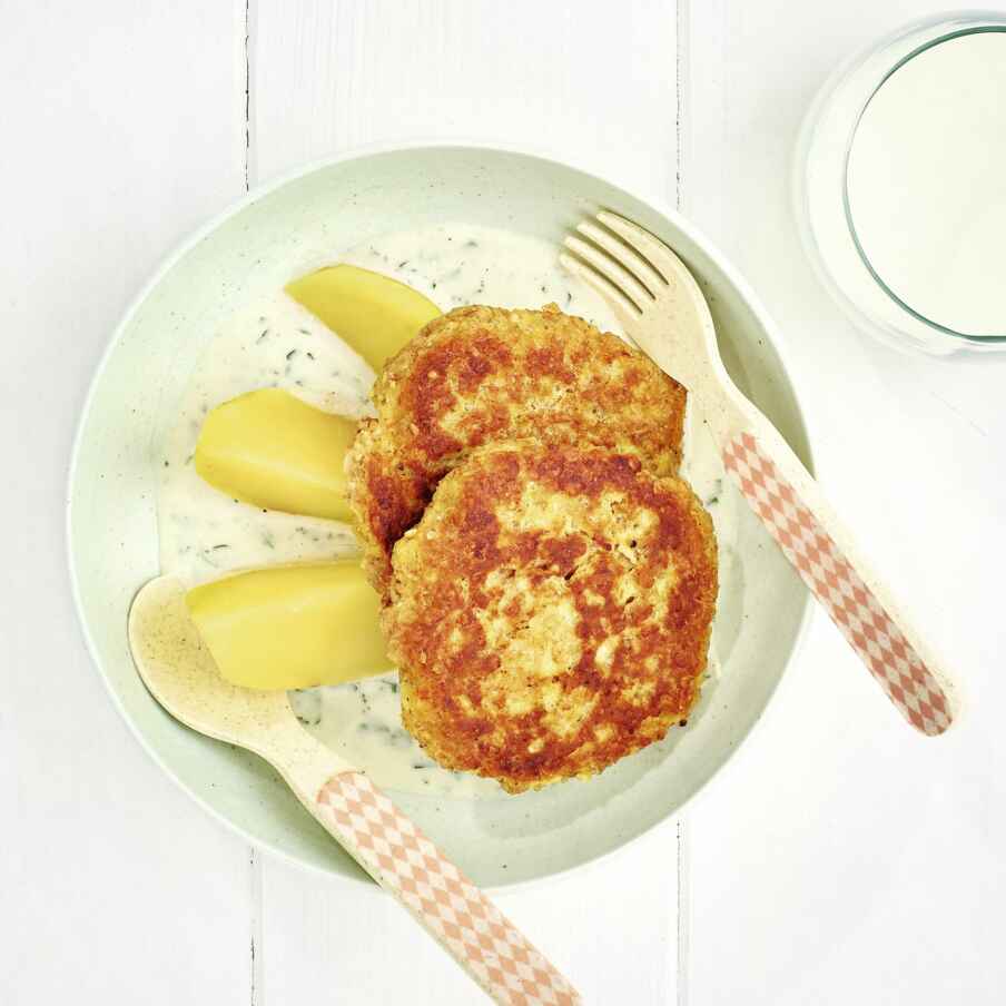 Blumenkohlbratlinge Mit Salzkartoffeln Rezept | Küchengötter