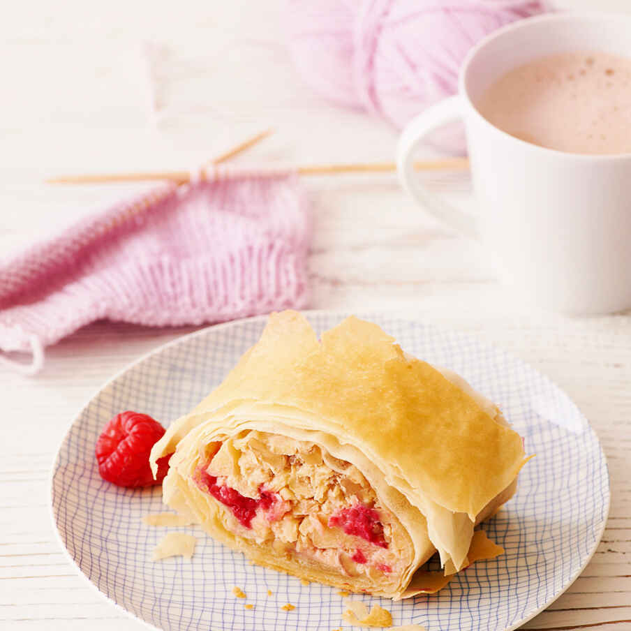 Apfel-Himbeer-Strudel Rezept | Küchengötter