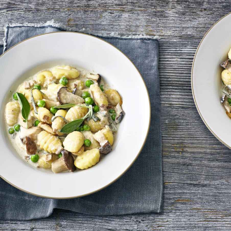 Gnocchi-Pilz-Ragout Rezept | Küchengötter