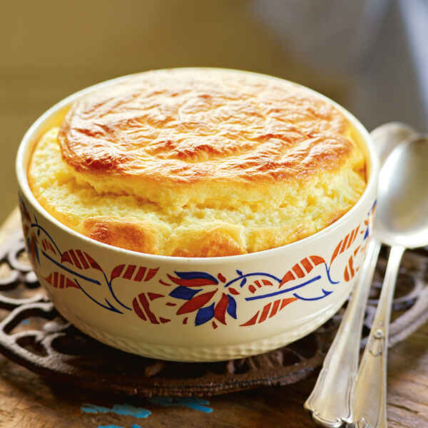 Käsesoufflé mit Gruyère Rezept | Küchengötter