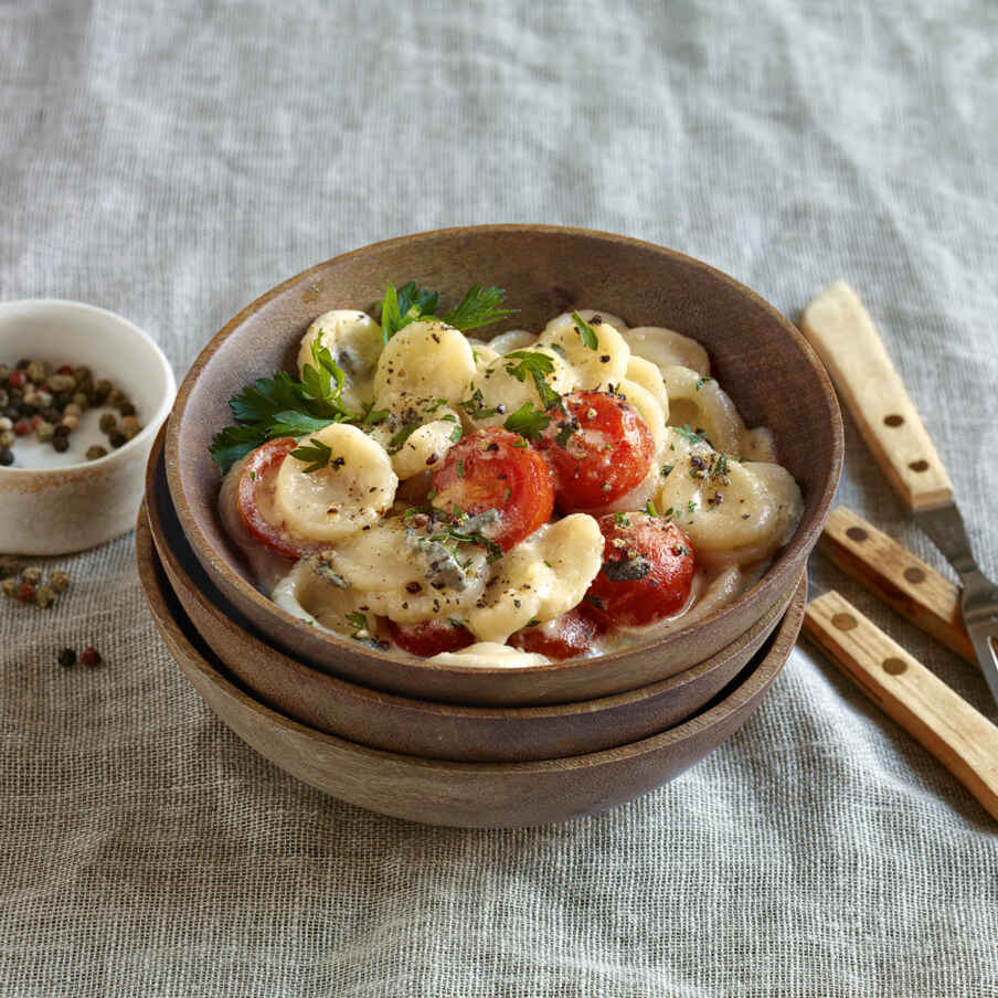 Vier-Käse-Sauce mit Tomaten Rezept | Küchengötter