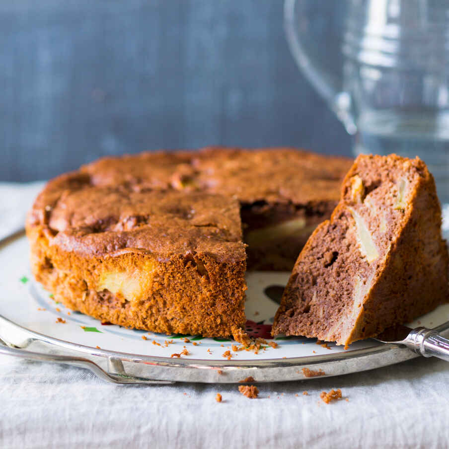 Russischer Apfelkuchen mit Stevia | Küchengötter