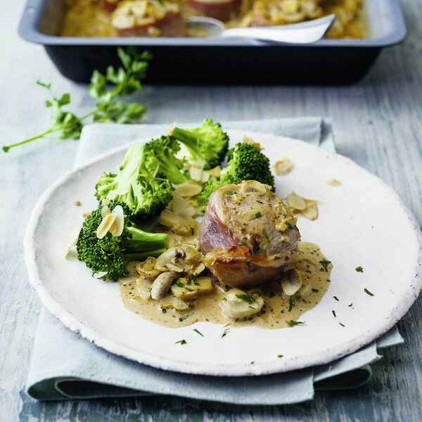 Schweinefilet im Schinkenmantel Rezept | Küchengötter