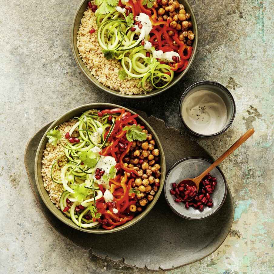 Couscous-Gemüse-Bowl Rezept | Küchengötter