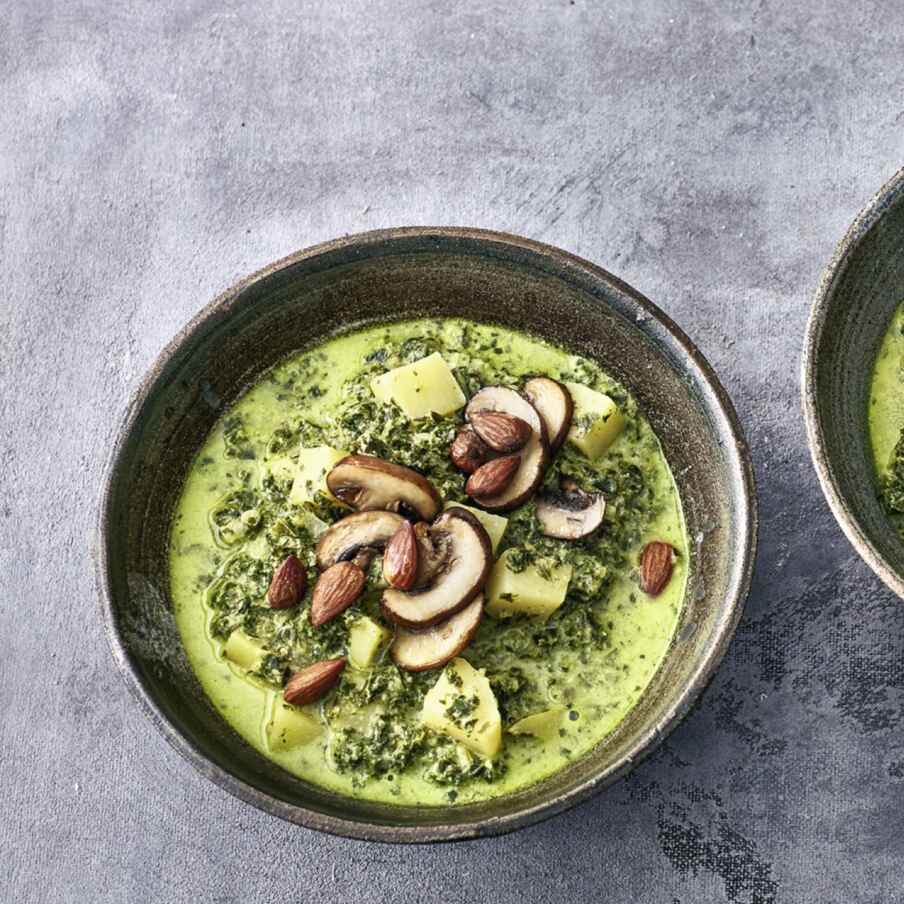 Grünkohltopf mit Mandeln Rezept | Küchengötter