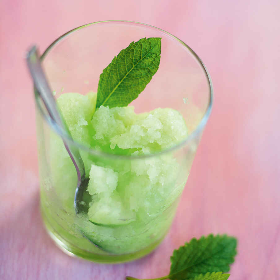 Melonen-Minze-Sorbet Rezept | Küchengötter