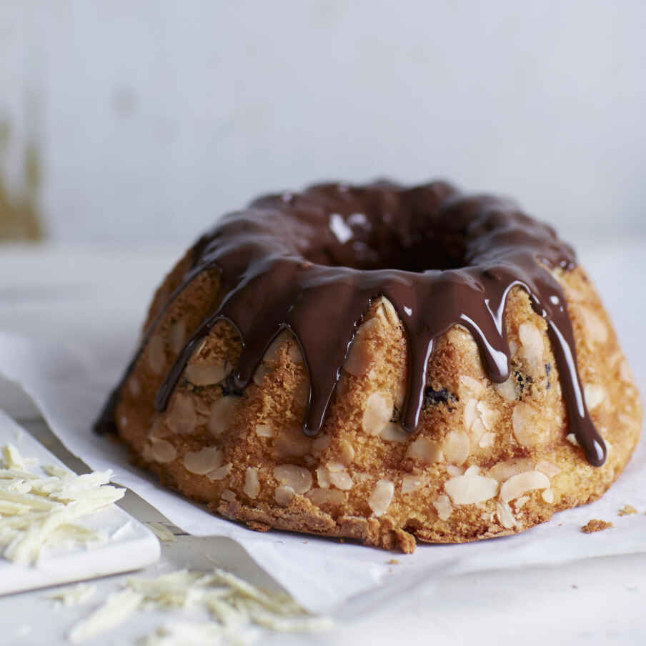 Mandel-Schoko-Kuchen Rezept | Küchengötter