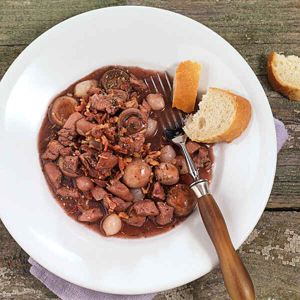 Hähnchen-Pilz-Ragout Rezept | Küchengötter