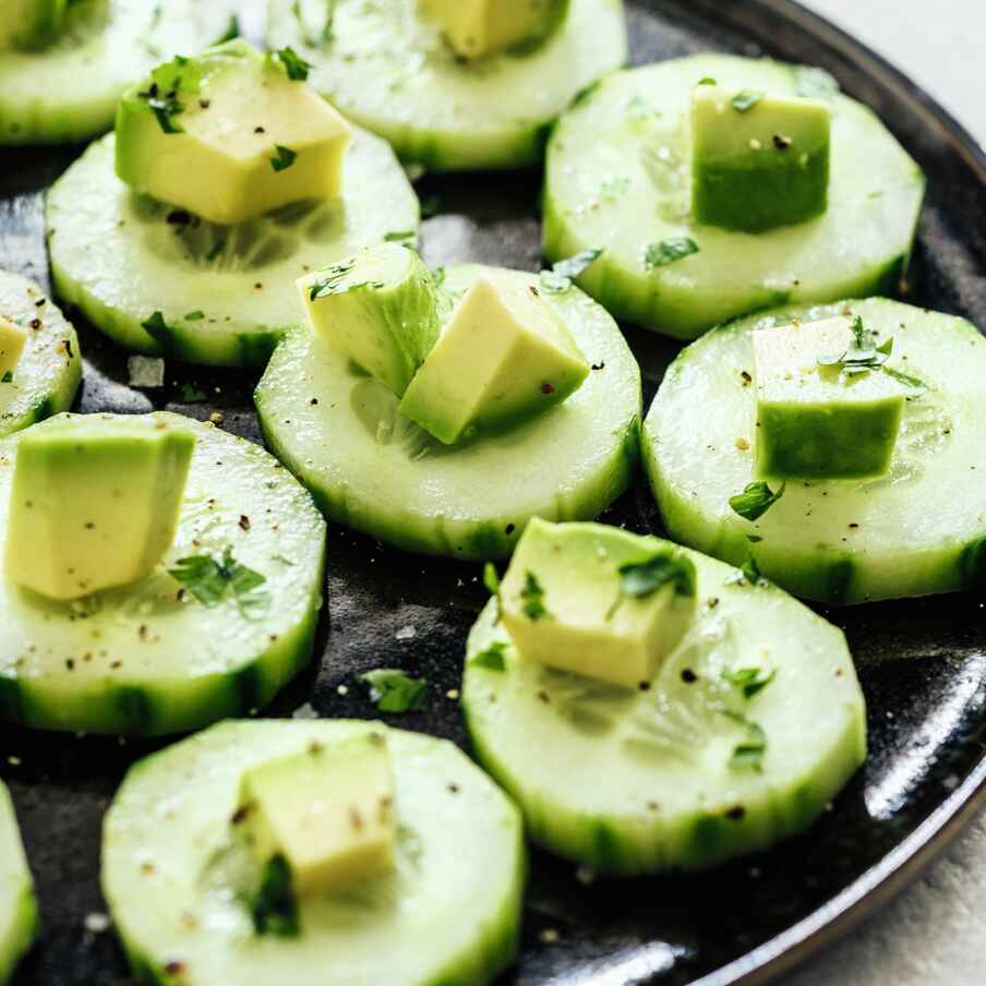 Gurken-Avocado-Happen Rezept | Küchengötter