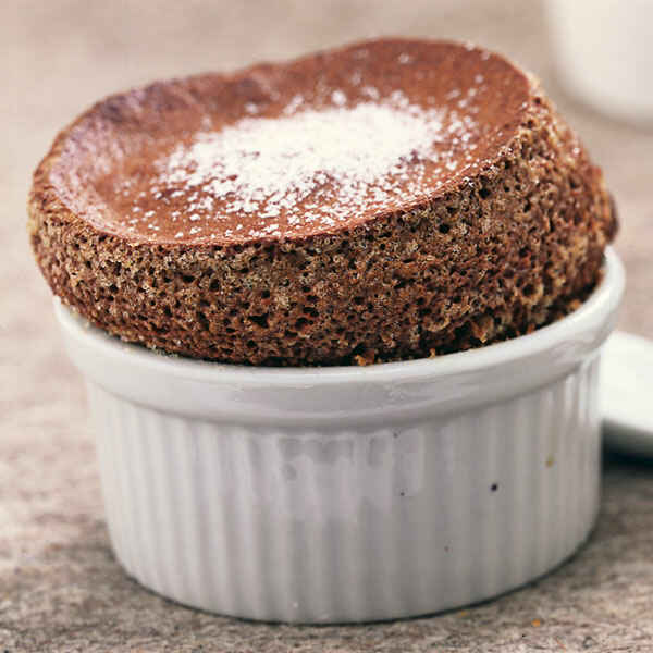 Espresso-Schoko-Soufflé Rezept | Küchengötter