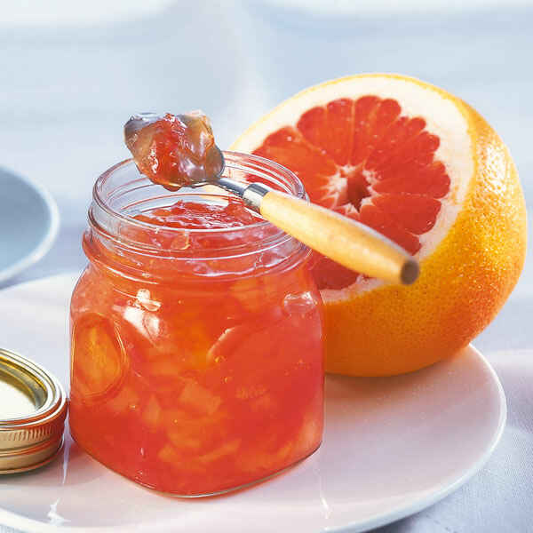 Melonen-Grapefruit-Konfitüre Rezept | Küchengötter