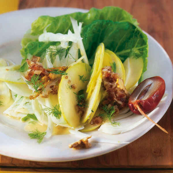 Fenchelsalat mit Datteln Rezept | Küchengötter